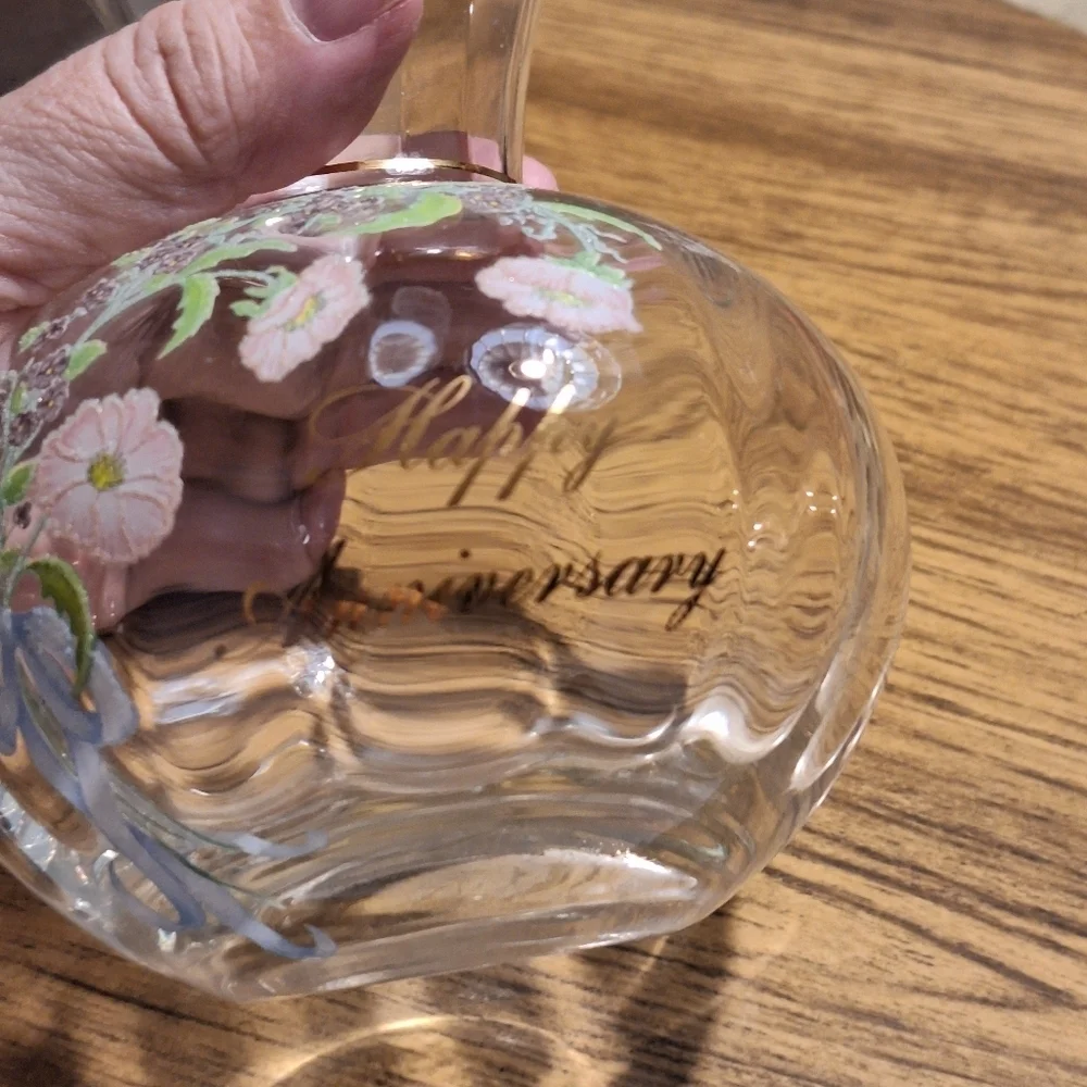 Fenton 25th Anniversary vase